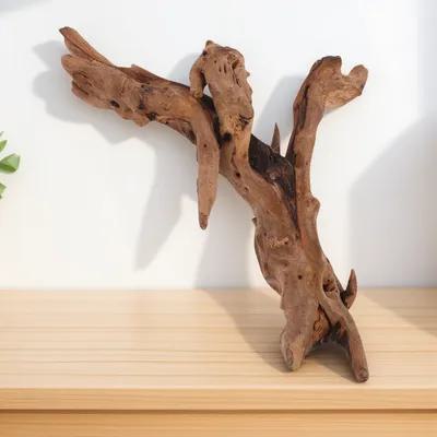 Aquarium Driftwood - Fish Tank Dead-Wood Decor 20-25cm Natural