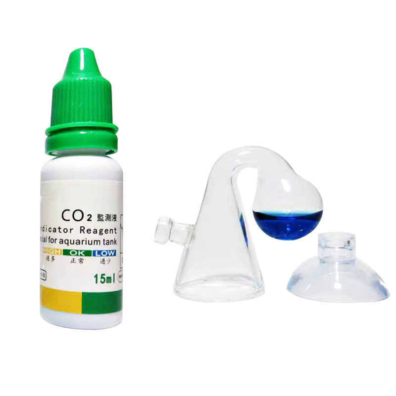 Aquarium Liquid Carbon - Aquarium CO2 Indicator Solution Monitor Plants