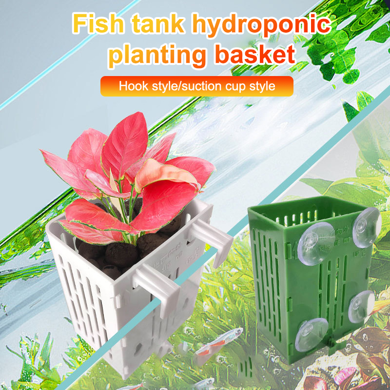 Hanging Suction Cup Hook Aquar - огляд і ціна Plant Aquarium Pot