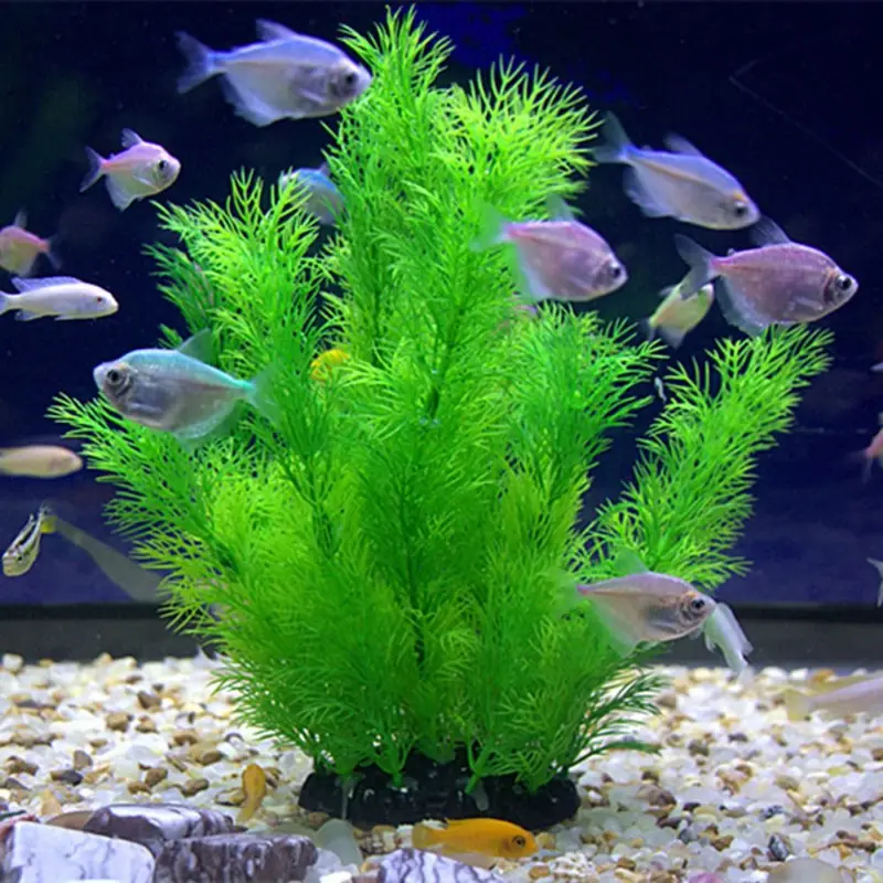 Artificial Aquarium Decor Plan - огляд і ціна Aquarium Plant Substrate