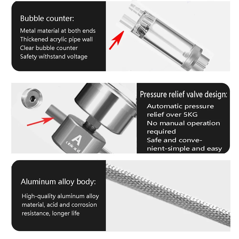 Aquarium DIY CO2 Reactor Gener - огляд і ціна Aquarium Liquid Carbon