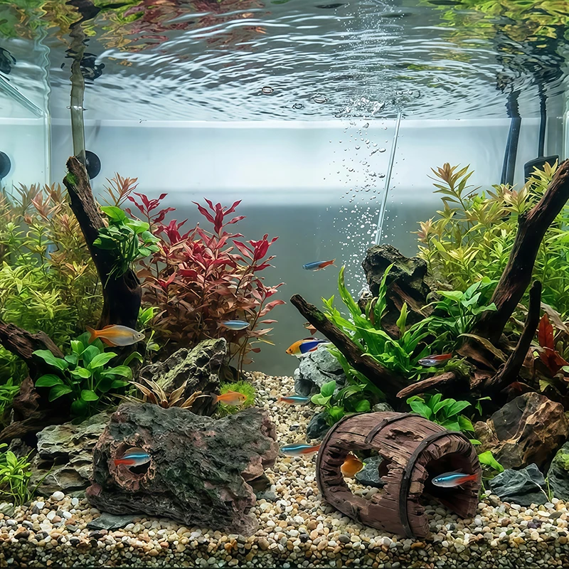 3Pcs Aquarium Resin Decoration - огляд і ціна Aquarium Plant Substrate