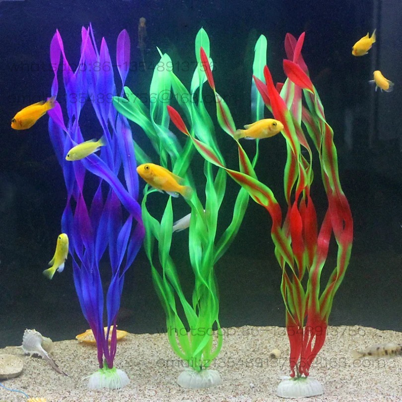 5/10pcs Plastic Aquarium Plant - огляд і ціна Planted Tank