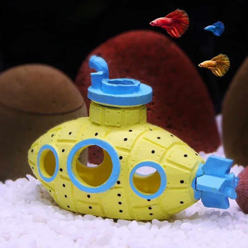 Resin Submarine Ornaments Aqua - огляд і ціна Aquarium Plants Live