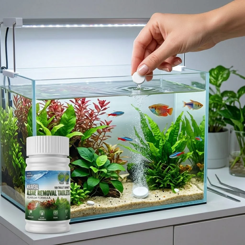 MIRAVEXL 150 Tablets Fish Tank - огляд і ціна Planted Aquarium Cleaning