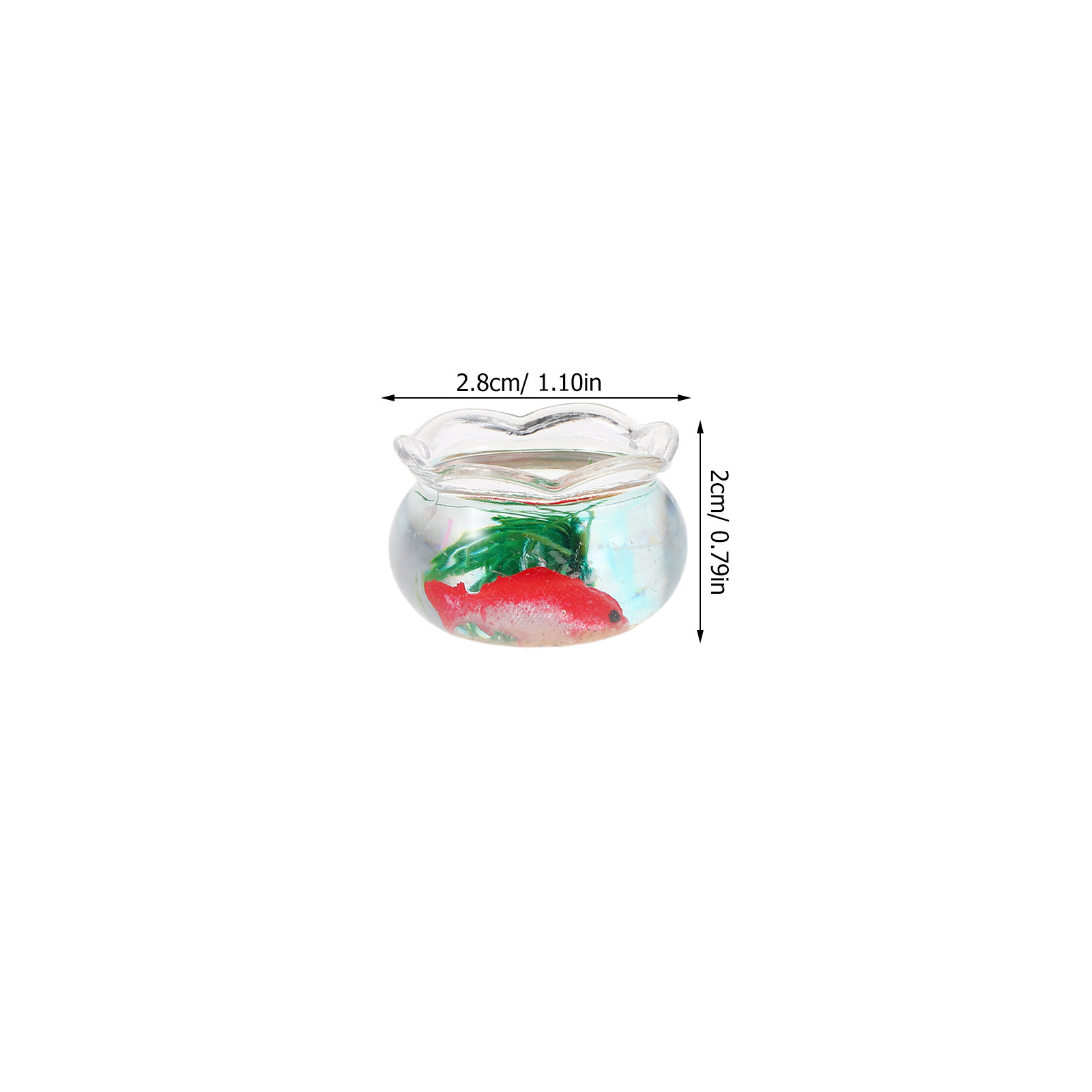 5pcs Miniature Koi Fish Tank:  - огляд і ціна Planted Tank